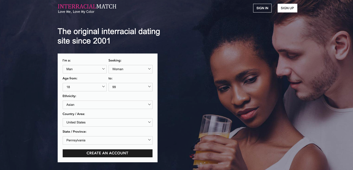 interracial dating site - Interracialmatch 